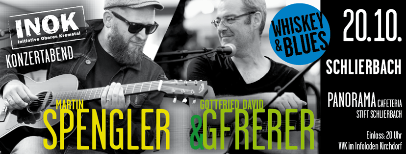 zwei sympathische gitarristen gottfried david gferer und martin spengler